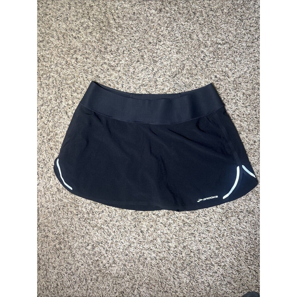 BROOKS Infinity Running Skort L Athletic Tennis Golf Pickleball Attached Short